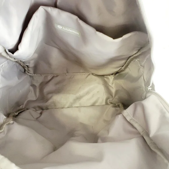 lululemon athletica Cream and Light Gray Everyday Backpack - Picture 7 of 7